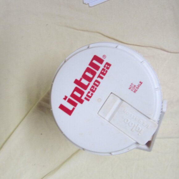 VTG 80'S LIPTON ICED TEA PROMO COOLER JUG 1/2 GAL $EACH - Picture 13 of 14